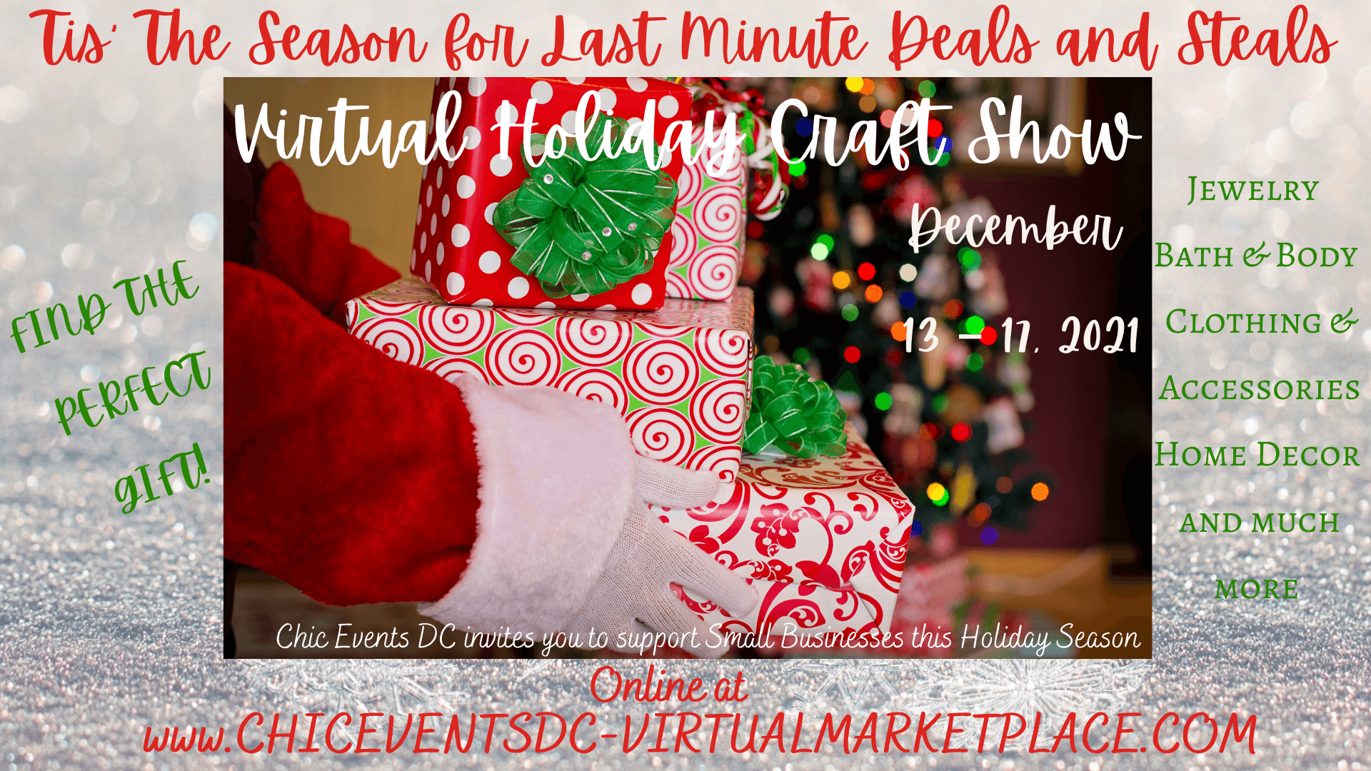 LAST MINUTE DEALS & STEALS HOLIDAY SHOW